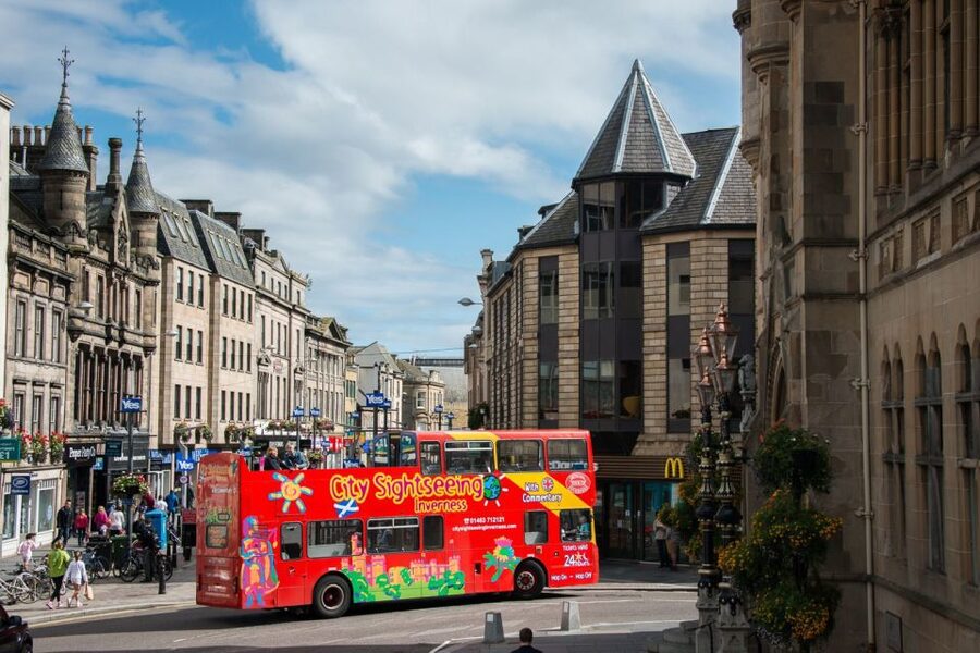 Inverness: City Sightseeing Hop-On Hop-Off Bus Tour - The audio guide: useful, but not always clear