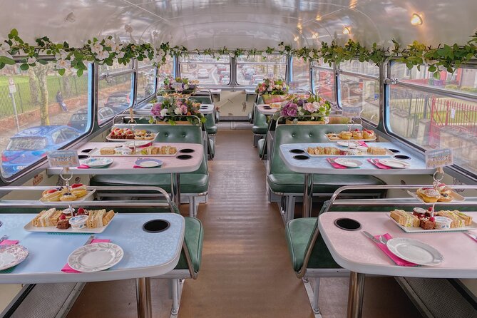 Irish Afternoon Tea on 1960s Vintage Bus in Dublin - Why a vintage bus makes afternoon tea more fun