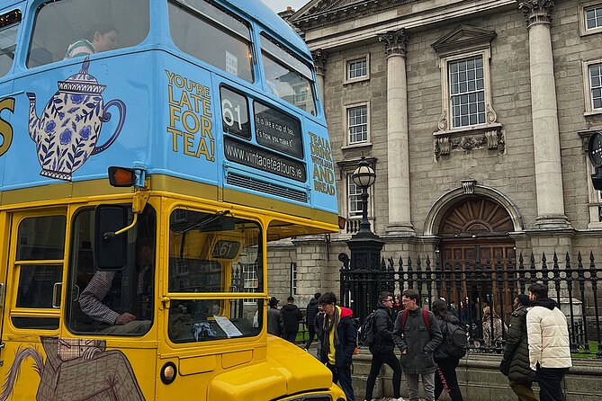 Irish Afternoon Tea on 1960s Vintage Bus in Dublin - Phoenix Park gives the ride some breathing room