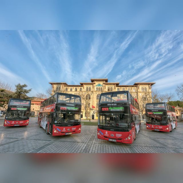 Istanbul Hop On Hop Off Bus24 Hours Ticket - Beşiktaş Bazaar and Taksim Square