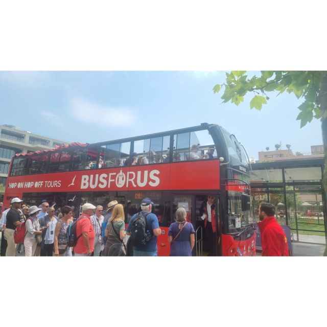 Istanbul: Hop-On Hop-Off Sightseeing Bus with Audio Guide - Key points to know before boarding