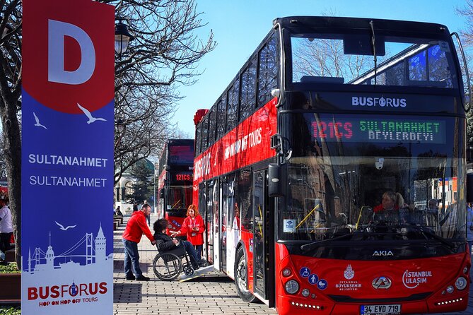 Istanbul Hop-on Hop-off Sightseeing Red Bus - Taksim Square and Istiklal Caddesi offer modern Istanbul