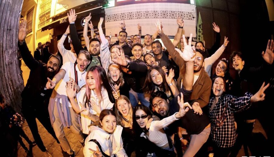 Istanbul: Party Pub Crawl with Party Bus - Two bars and two rooftop clubs