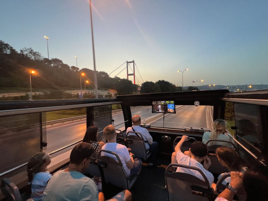 Istanbul: Two Continents Evening Bus Tour with Commentary - Key points at a glance