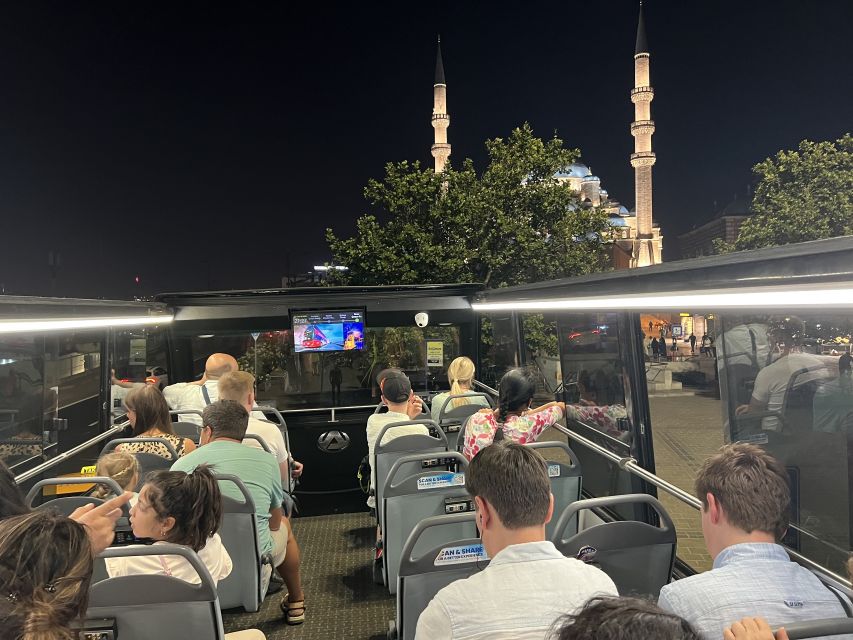 Istanbul: Two Continents Evening Bus Tour with Commentary - Sultanahmet and Eminonu from the road
