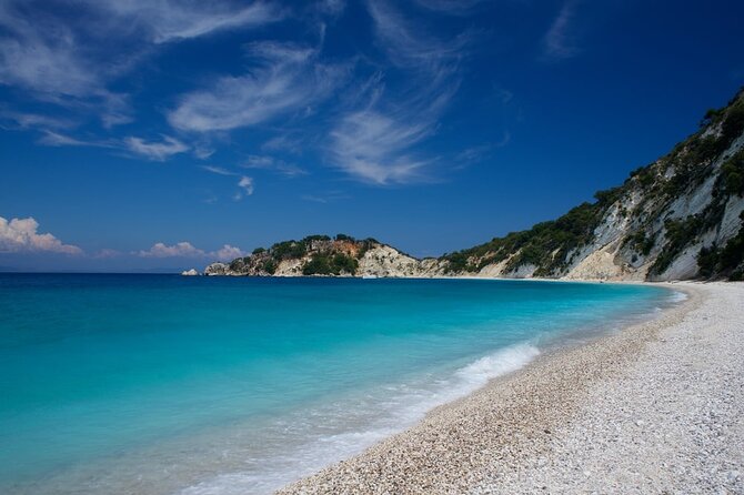 Ithaca Island Bus & Cruise Tour- Swim stop to Gidaki Beach - Kioni Harbour: a slower village stop