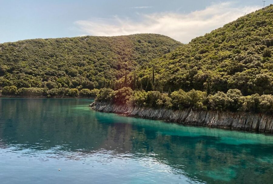 Ithaca Island Tour with Bus & Cruise with Swim Stops - Kioni and the prettiest harbor views