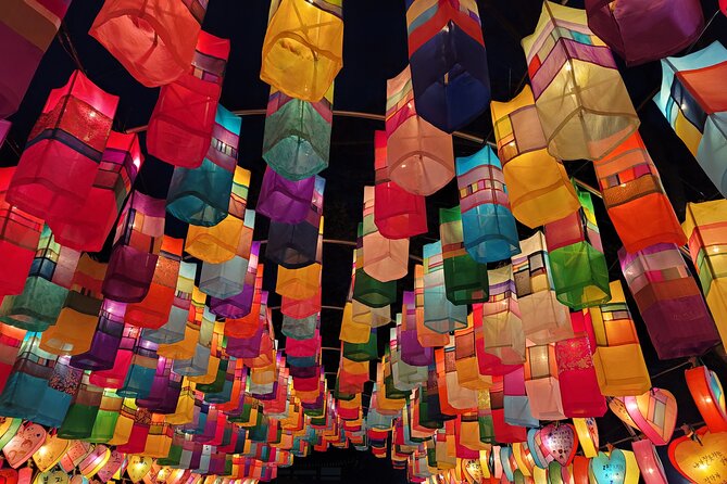 Jinju Namgang Yudeung Festival Bus tour from Busan - Floating lanterns, student designs, and evening shows