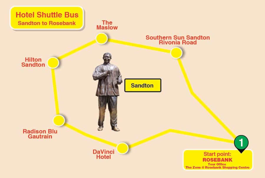 Johannesburg: Hop-On Hop-Off Bus with Optional Soweto Tour - Downtown Johannesburg and the old mining district