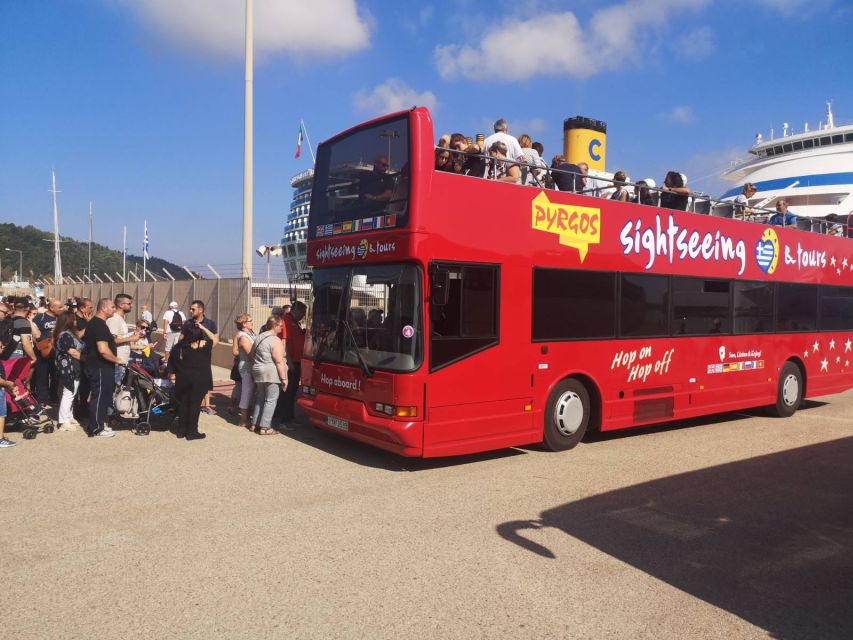Katakolo: Pyrgos and Katakolo Hop-on Hop-off Bus Tour - From Katakolo cruise terminal to the Peloponnese countryside