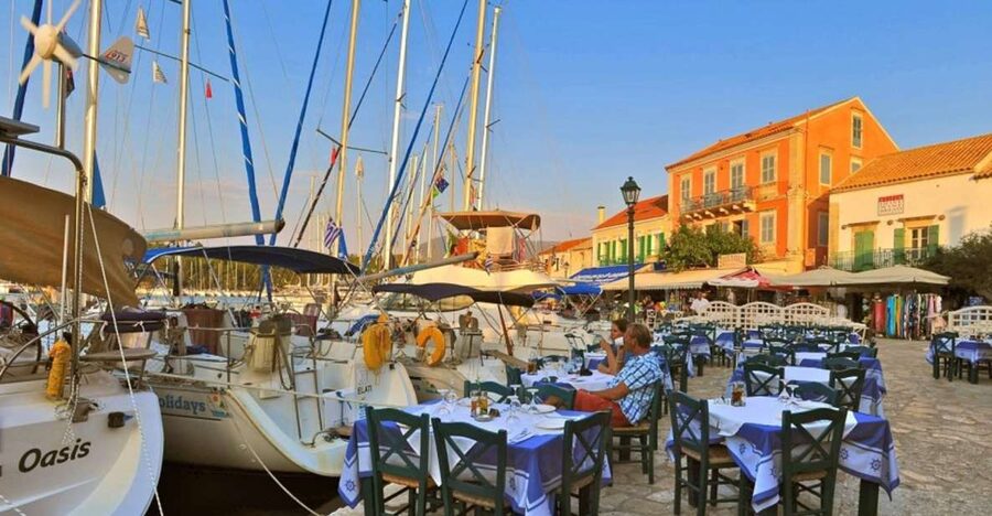 Kefalonia: Island Highlights Bus and Boat Tour with Lunch - Agia Efimia and the change from road to sea
