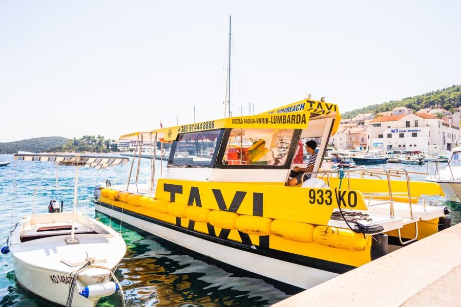 Korčula 3 ISLAND CATAMARAN TOUR Badija - Vrnik - Stupe - Vrnik: an island shaped by stone