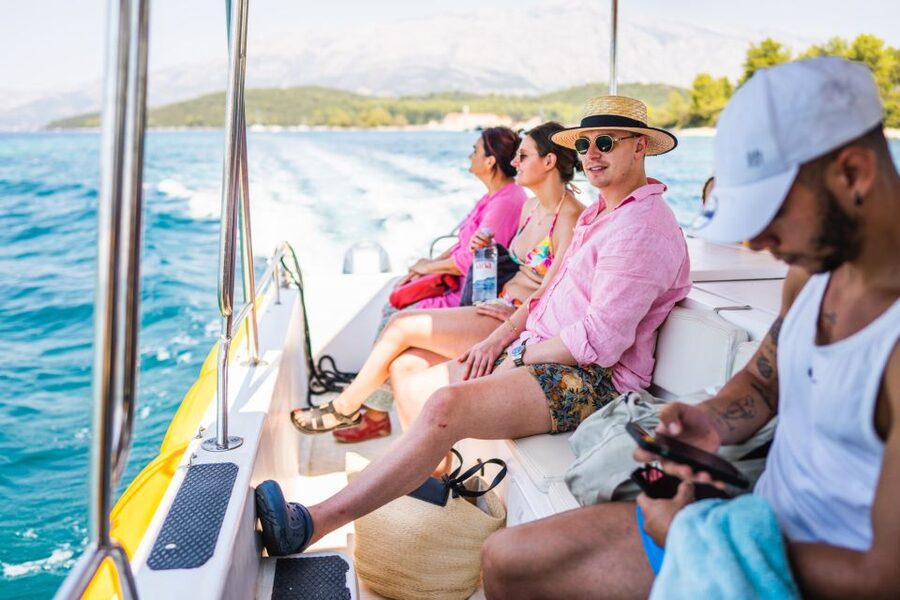 Korčula 3 ISLAND CATAMARAN TOUR Badija - Vrnik - Stupe - What the $70 price really covers
