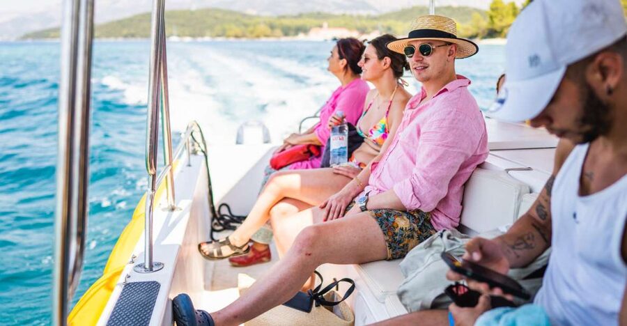 Korčula 3 ISLAND CATAMARAN TOUR Badija - Vrnik - Stupe - What to bring for a comfortable half-day