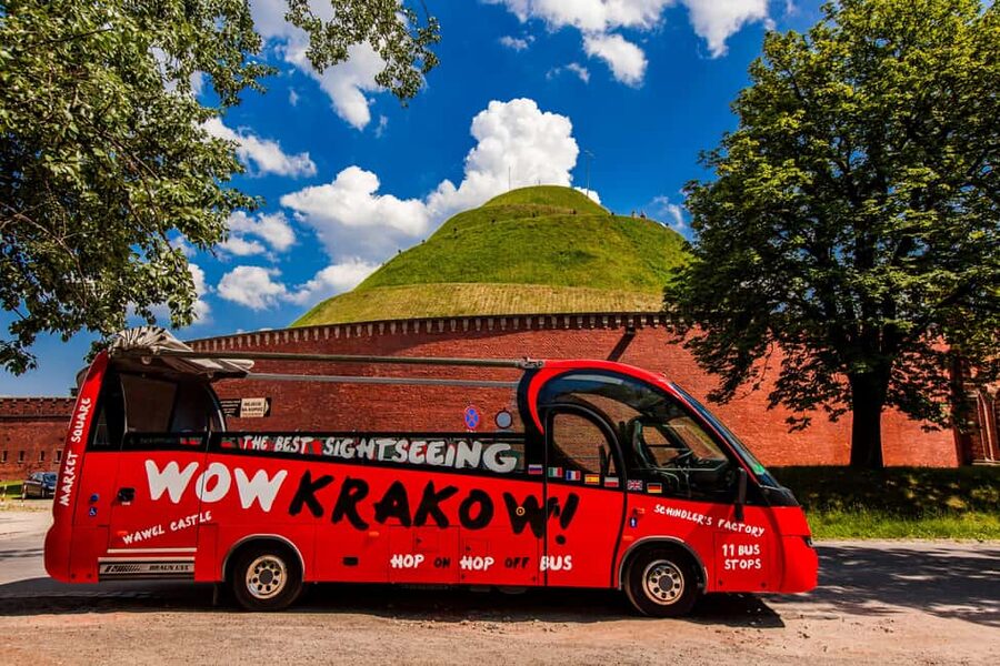 Krakow: Hop-On Hop-Off Bus Tour with Audio Guide - Key points to know before you ride