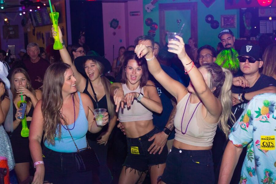 Las Vegas Fremont Street Bar Crawl (party bus add-on option) - The optional party bus changes the night