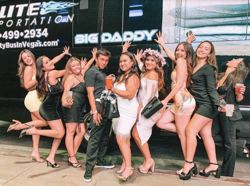 Las Vegas Fremont Street Bar Crawl (party bus add-on option) - Hosts make or break this experience