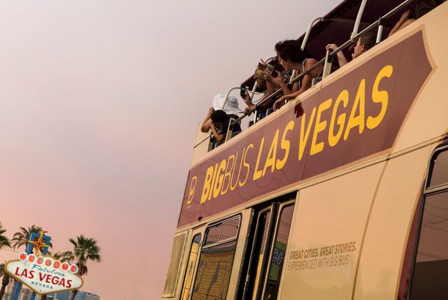 Las Vegas: Hop-on Hop-off Sightseeing Tour by Open-Top Bus - From MGM Grand to the southern Strip