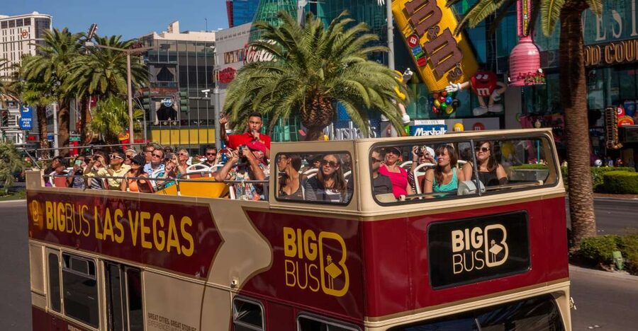 Las Vegas: Hop-on Hop-off Sightseeing Tour by Open-Top Bus - Starting at the High Roller and LINQ Promenade