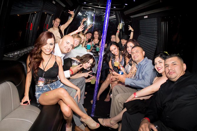 Las Vegas Nightclub or Pool Party Crawl with Luxury Party Bus - What you might see at Tao, Zouk, and Omnia