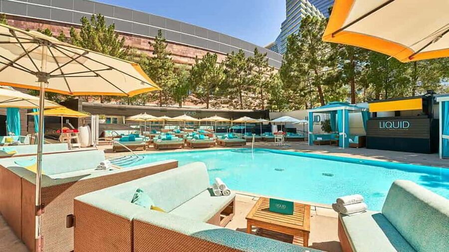 Las Vegas : Pool Crawl w/ Party Bus, Open Bar & VIP Entry - Pickup Points and Weekend Timing
