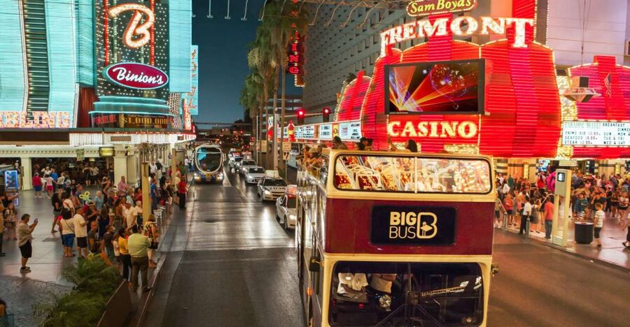 Las Vegas: Sightseeing Night Tour by Open-top Bus - Starting near the MGM Grand