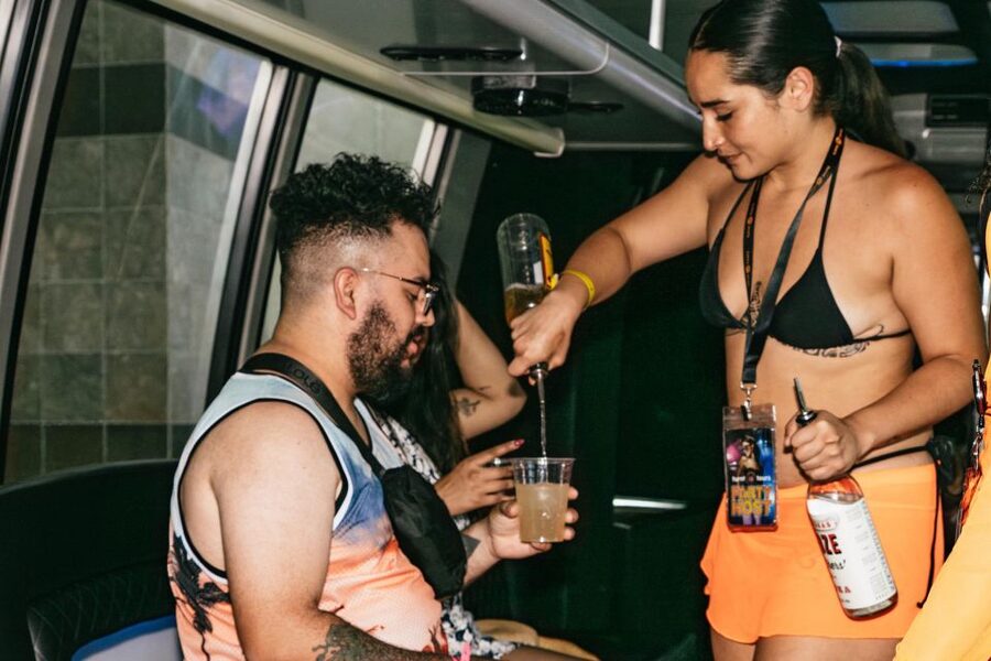 Las Vegas Strip: 3-Stop Pool Party Crawl with Party Bus - Timing and meeting point details
