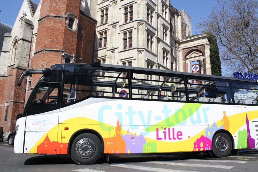 Lille Bus Tours - Starting at Palais Rihour and Place du Général de Gaulle