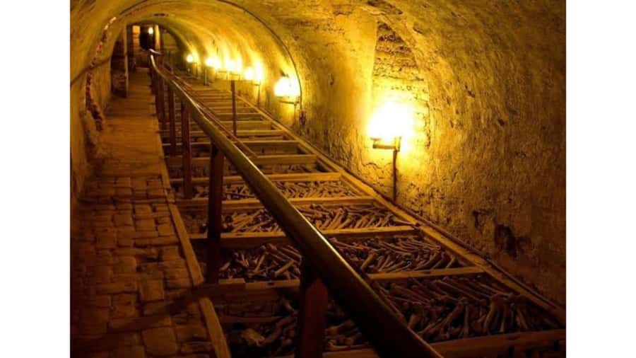 LIMA WALKING TOUR CATACOMBS FROM MIRAFLORES, HISTORICAL CENTER, WINES+BUS - Plaza San Martín gives the walk a grand opening