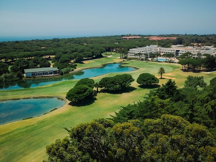 Lis: Golf Adventure with Coach, Transfers & Dining Concierge - A golf lesson with a coastal setting