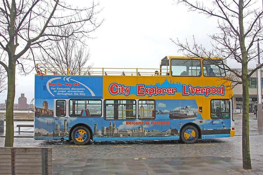 Liverpool: Beatles Explorer Bus Tour Ticket - Penny Lane, with time for a photograph