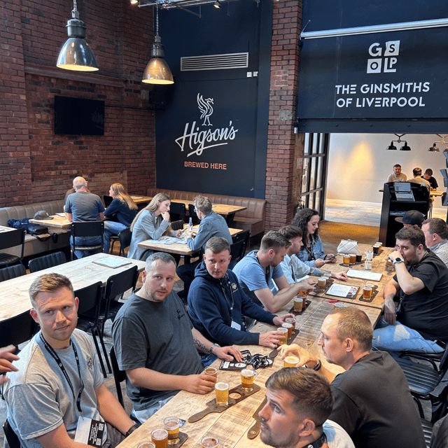 Liverpool: Brewery Bus Tour with 12 Beer and Pizza - Why a brewery bus makes sense in Liverpool