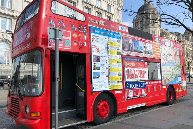 Liverpool City Sights Hop On Hop Off City Tour - 24hr Ticket - Key points before you board