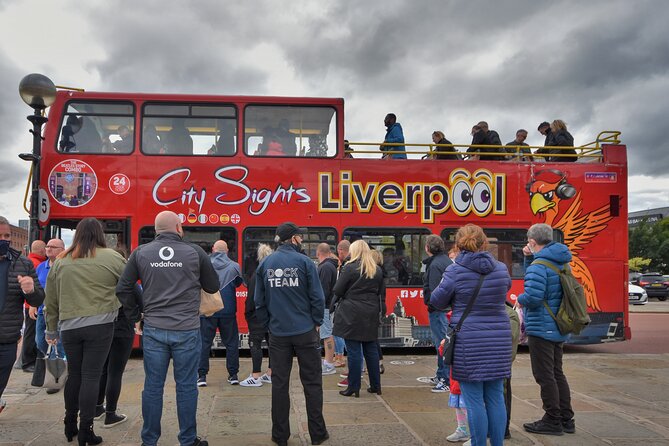 Liverpool City Sights Hop On Hop Off City Tour - 24hr Ticket - Starting at Gower Street and Canada Boulevard
