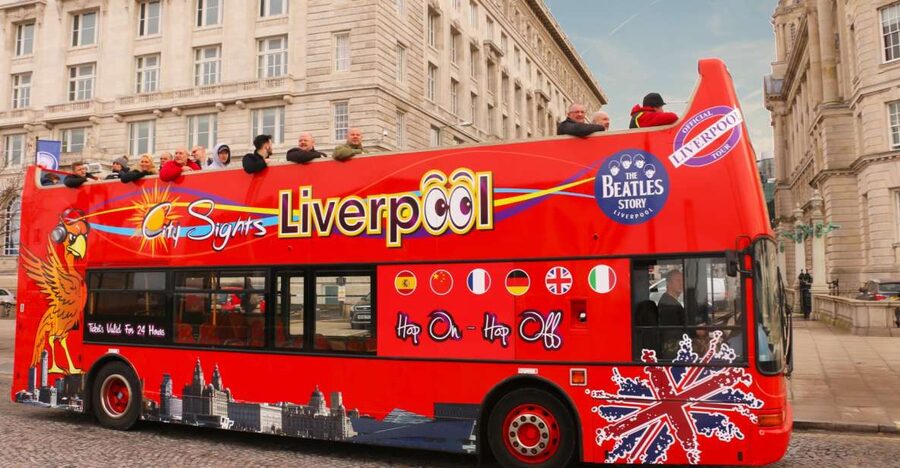 Liverpool: Open-Top Sightseeing Hop-On Hop-Off Bus Tour - Starting at Royal Albert Dock