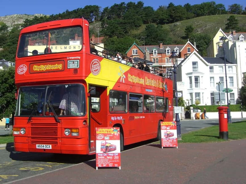 Llandudno: City Sightseeing Hop-On Hop-Off Bus Tour - The Red Route through Llandudno