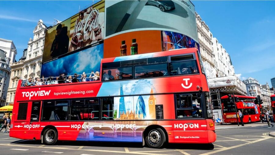London: 24-Hour Hop-On Hop-Off Bus Pass - Trafalgar Square and the West End