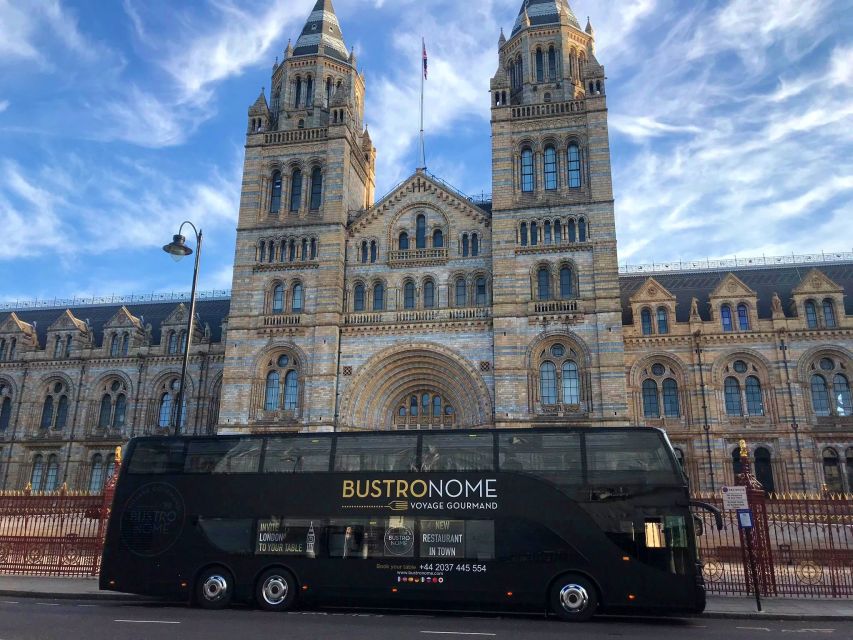 London: 4 Course Lunch Tour by Luxury Coach Bustronome - A restaurant table that moves through London