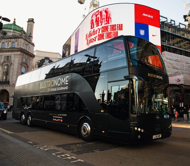 London: 4 Course Lunch Tour by Luxury Coach Bustronome - What the four-course meal is like