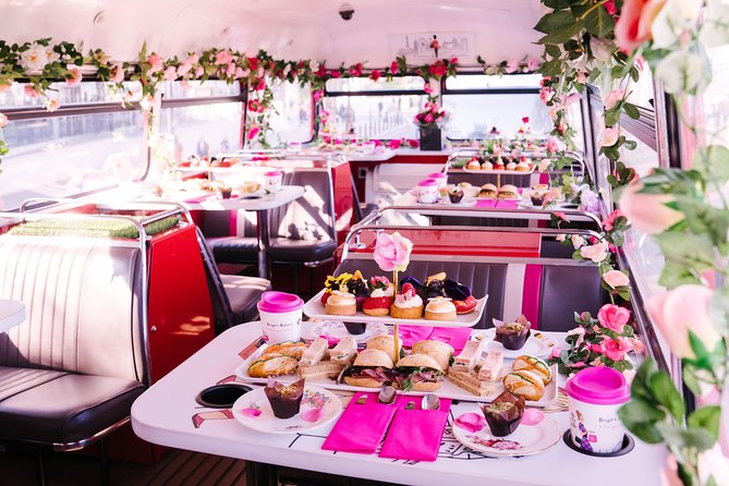 London: Afternoon Tea Bus Tour - 1960s Routemaster Bus - What you see between the sandwiches