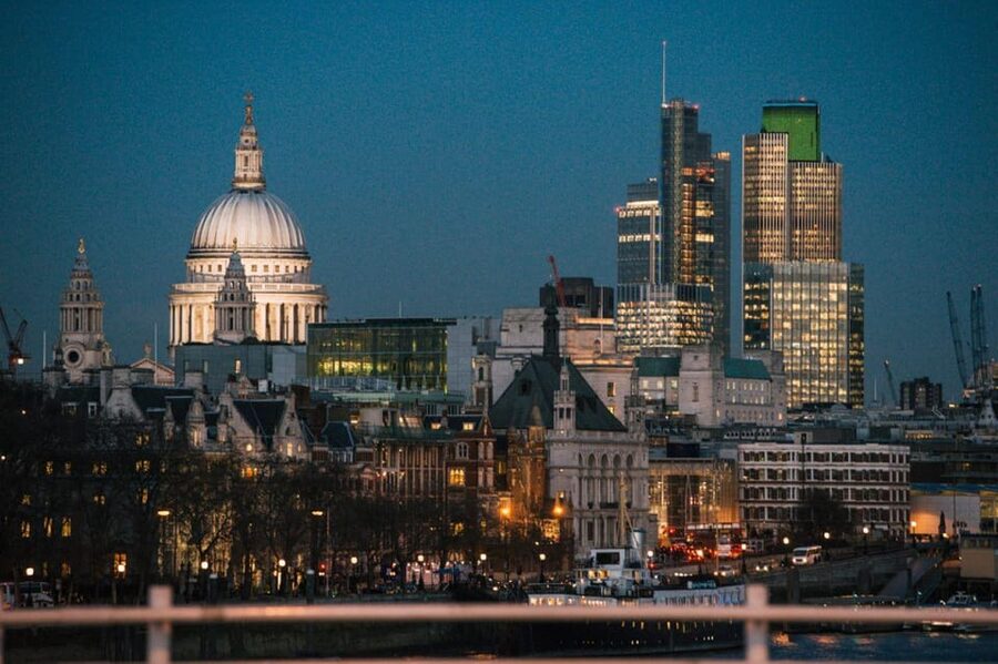 London: Big Bus Panoramic Evening Tour by Open-Top Bus - The open-top view at sunset