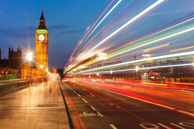 London by Night Sightseeing Open Top Bus Tour with Live Guide - St. Paul’s Cathedral, Trafalgar Square, and Piccadilly