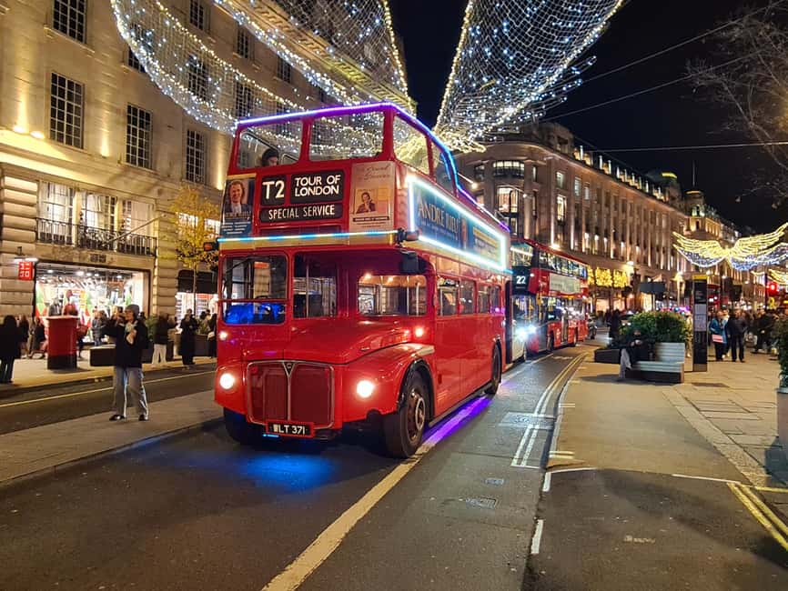 London: Christmas Lights Tour by Vintage Bus - Oxford Street brings scale, traffic, and mixed expectations
