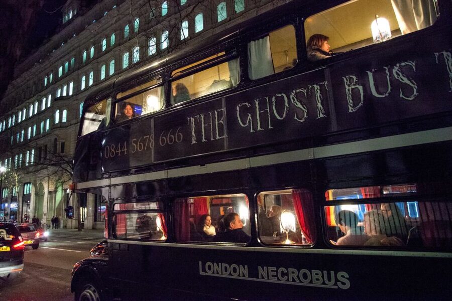 London: Comedy Horror Ghost Tour on a Bus - Is $37 good value for one hour?