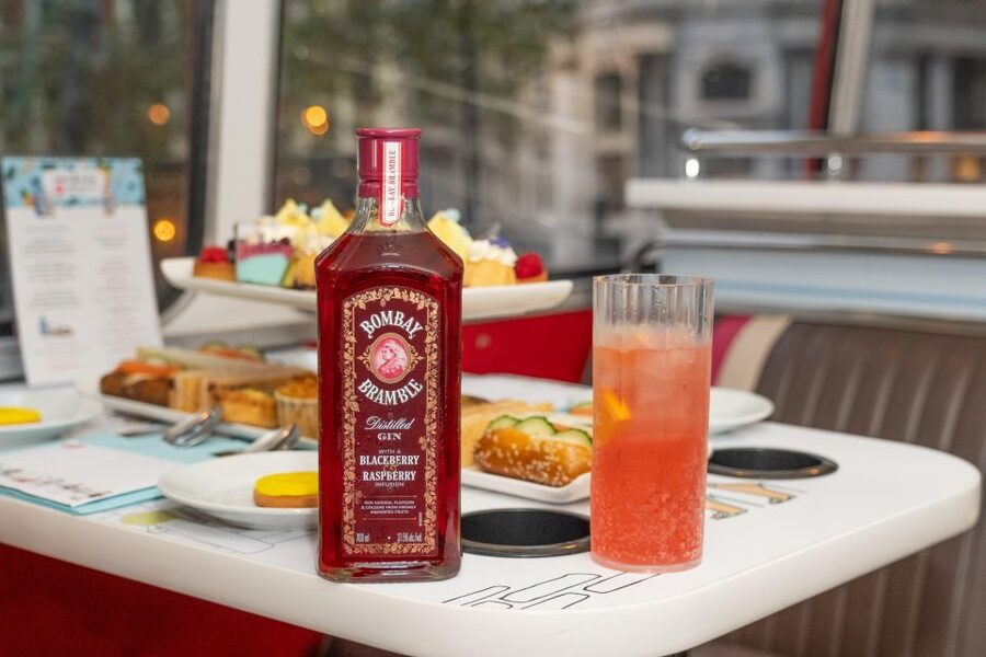 London: Gin and Afternoon Tea Bus Tour with Audio Guide - Three cocktails, with one detail to check
