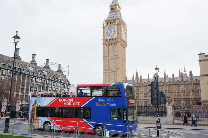 London: Golden Tours Gray Line Hop-on Hop-off Bus Tour - Key points to know before you board