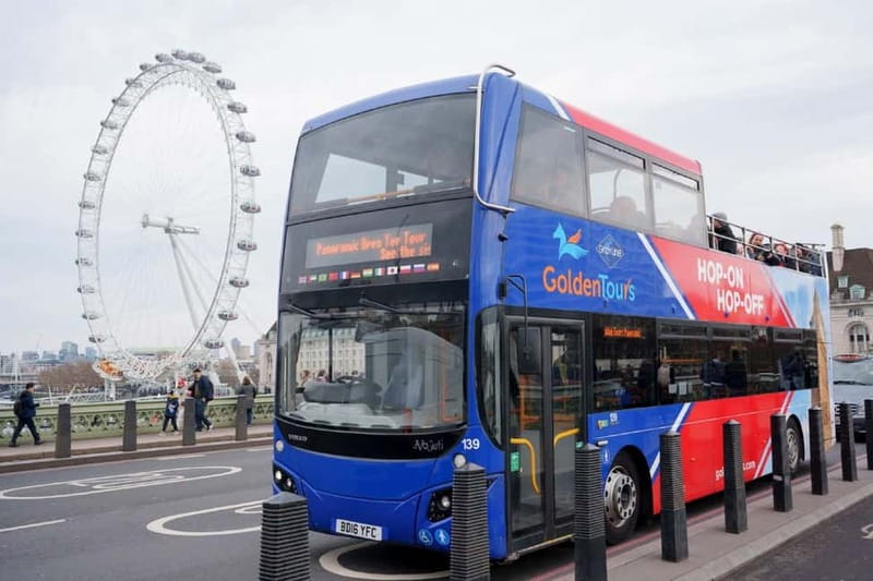 London: Golden Tours Gray Line Hop-on Hop-off Bus Tour - What the Golden Tours bus actually gives you