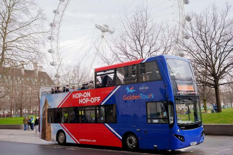 London: Golden Tours Gray Line Hop-on Hop-off Bus Tour - Hyde Park, Marble Arch, and the West End