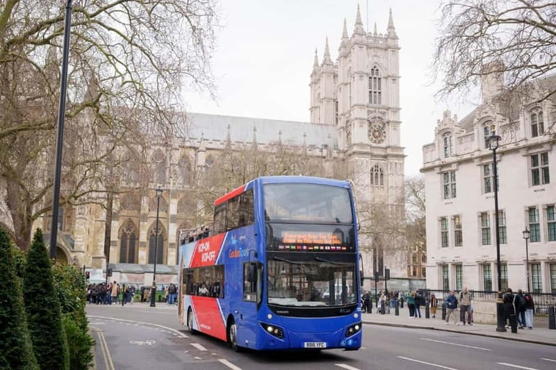 London: Golden Tours Gray Line Hop-on Hop-off Bus Tour - The route from Westminster to the Tower