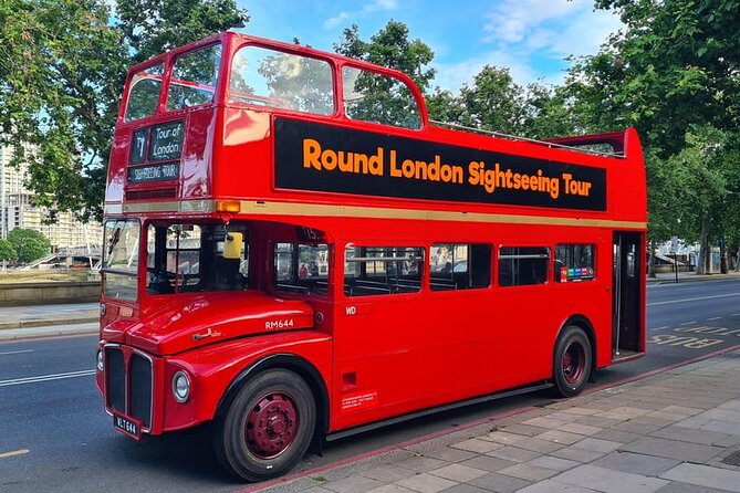 London: Guided Sightseeing Tour on a Vintage Open-Top Bus - Whitehall, 10 Downing Street, and Trafalgar Square